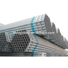 ERW round pre galvanized steel pipe/tube